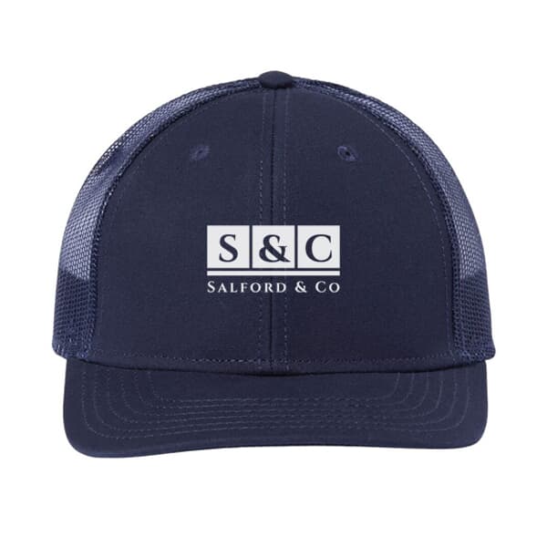 Sustainable recycled trucker cap