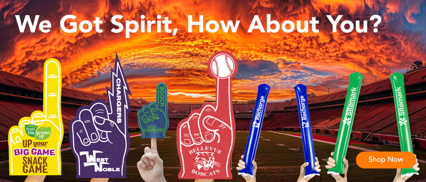 Custom School Spirit and Sports Items