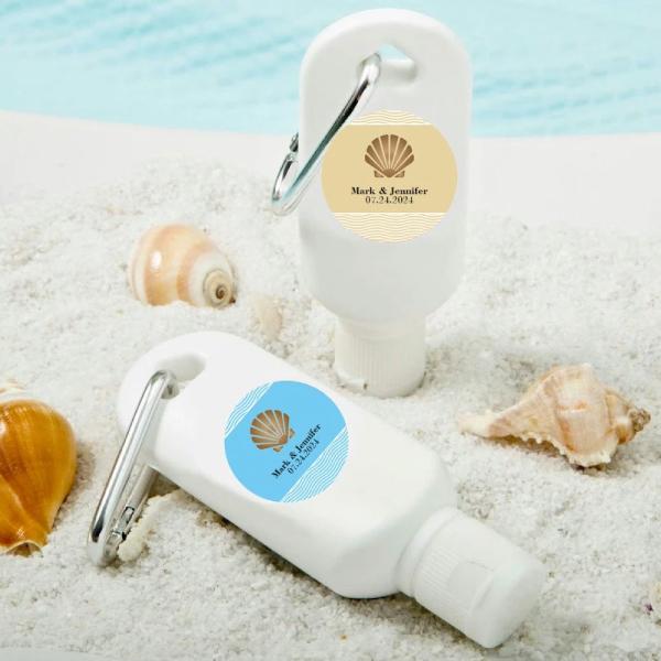 custom sunscreen printed with your logo