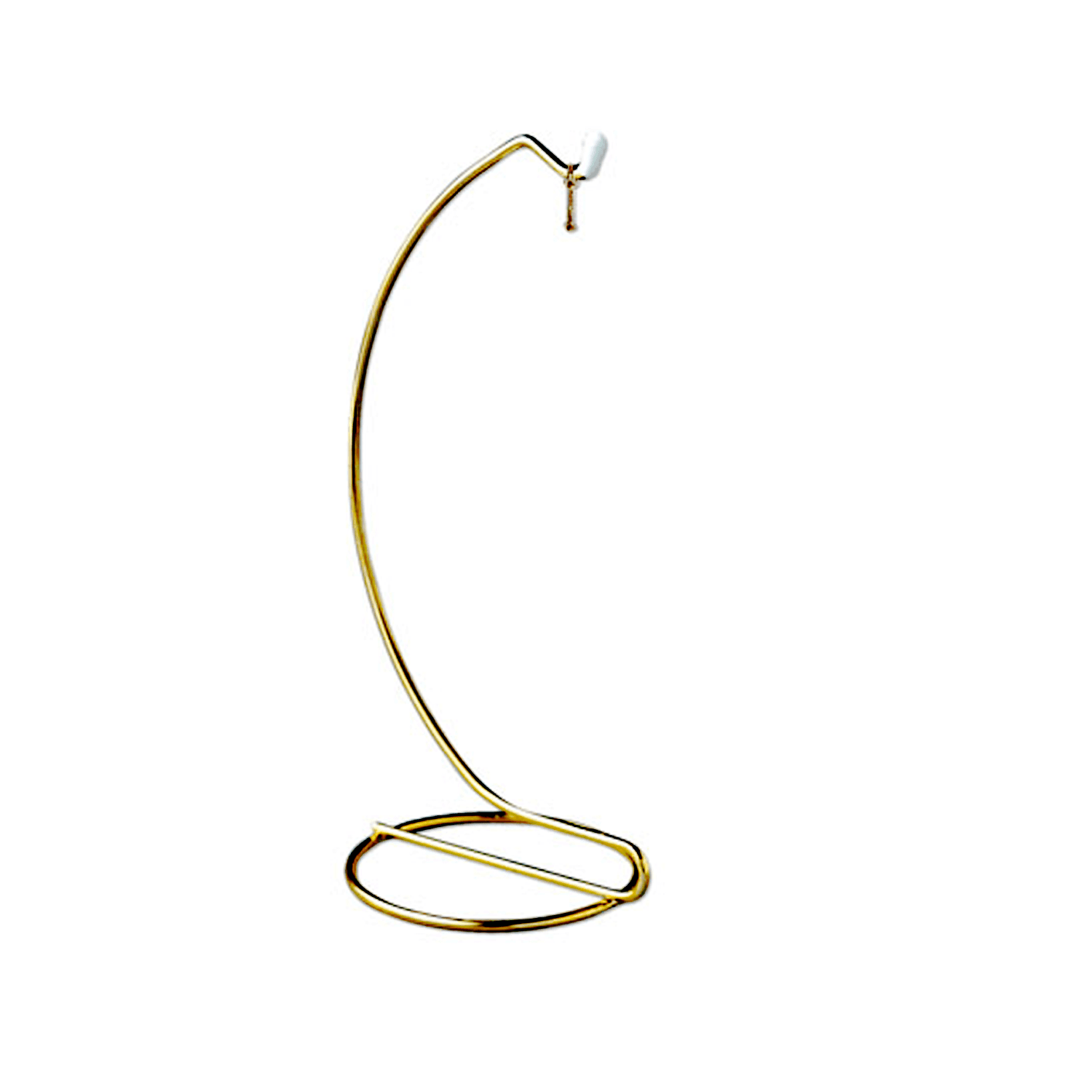 Optional Brass Ornament Stands for Custom Heart Christmas Ornaments