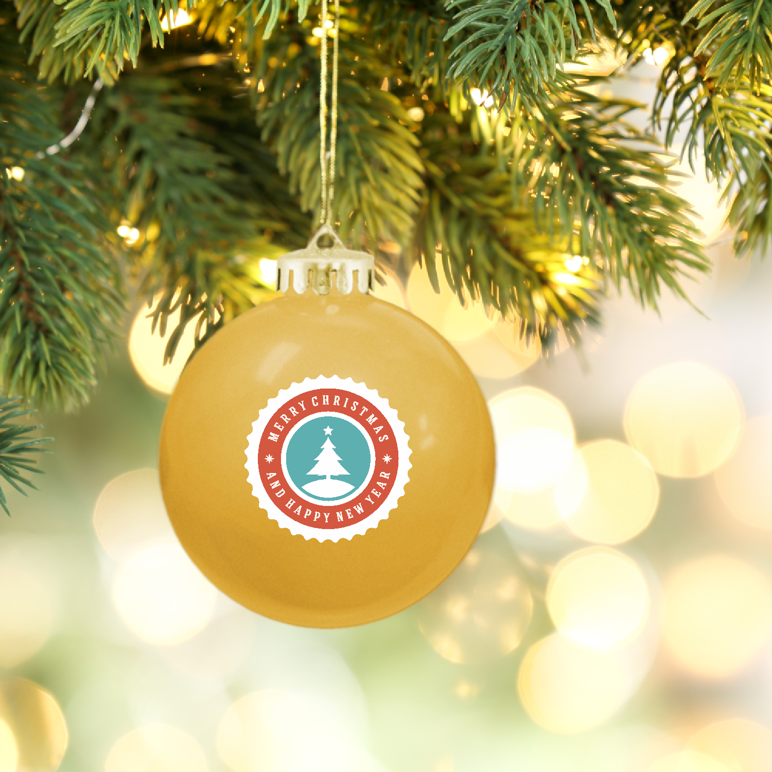 Made in the USA Shatterproof Ball Custom Christmas Ornaments